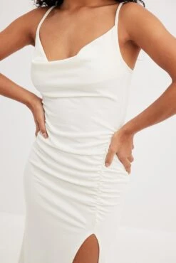 Gathered Front Strap Dress -Na-Kd gathered front strap dress 1018 010356 026024885