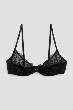 Heart Detailed Cup Bra -Na-Kd heart detailed cup bra 1013 001251 0002