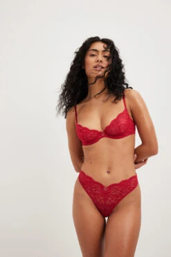 Heart Detailed V-Shape Panty -Na-Kd heart detailed v shape panty 1013 001252 0004 3506