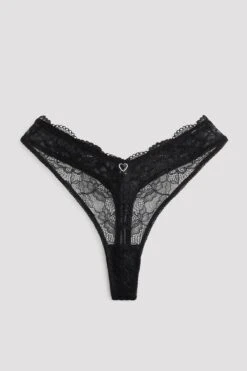 Heart Detailed V-Shape Panty -Na-Kd heart detailed v shape panty 1013 001252 0002 1