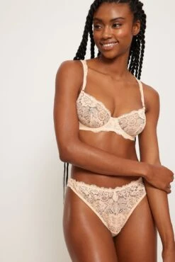 High Leg Lace Brazilian Panties -Na-Kd high leg lace brazilian panties 1013 001182 0719 6992 2