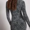 High Neck Glitter Mini Dress -Na-Kd high neck glitter mini dress 1017 002020 00146964