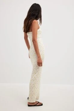 High Slit Bandeau Maxi Dress -Na-Kd high slit bandeau maxi dress 1710 000005 97654036
