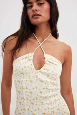 High Slit Bandeau Maxi Dress -Na-Kd high slit bandeau maxi dress 1710 000005 97654054