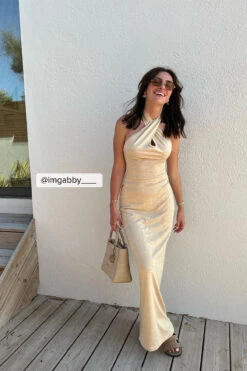 Twist Detail Long Dress -Na-Kd imgabby 1749 000041 0140 social