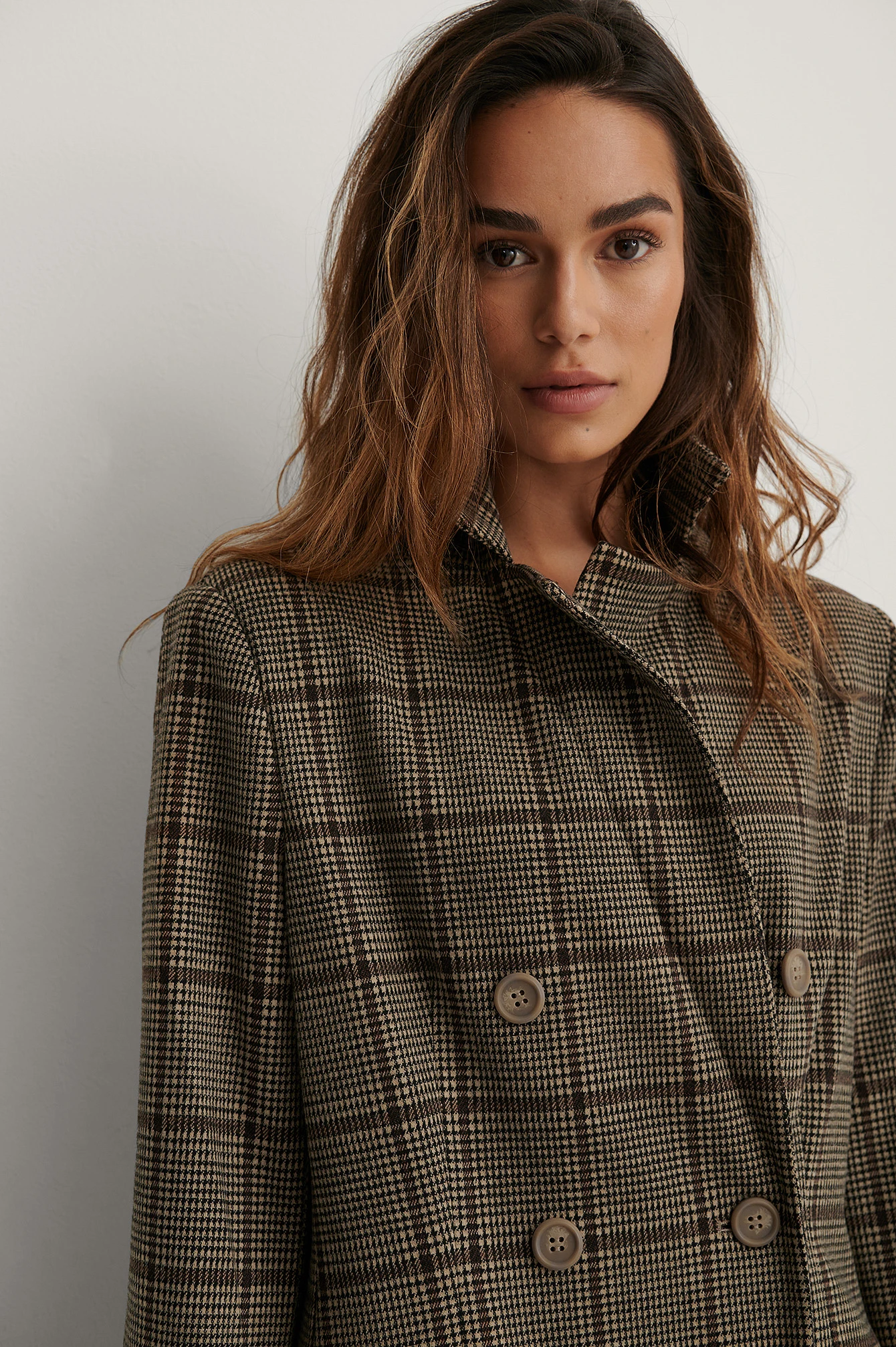 Marked Shoulders Double Buttoned Coat 6 Marked Shoulders Double Buttoned Coat - Image 4