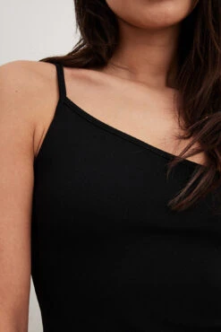 NA-KD Jersey One Shoulder Midi Dress -Na-Kd jersey one shoulder midi dress 1100 007415 000222804