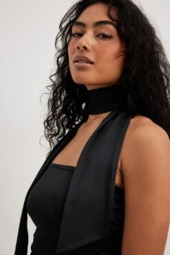 Jersey Scarf Mini Dress -Na-Kd jersey scarf mini dress 1018 010537 000218128