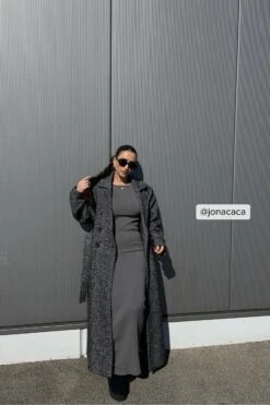 NA-KD Ribbed Fine Knitted Maxi Dress 17 NA-KD Ribbed Fine Knitted Maxi Dress -Na-Kd jonacaca 1100 006463 0008 social