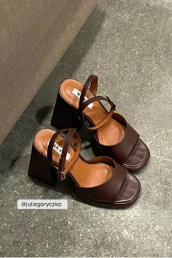 Chubby Plateau Heels