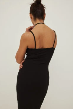 Keyhole Detail Strap Mini Dress -Na-Kd keyhole detail strap mini dress 1017 001400 000213969