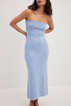 Knitted Bandeau Dress -Na-Kd knitted bandeau dress 1708 000193 004712408 copy