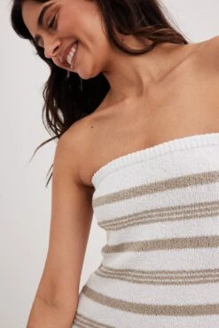 Knitted Bandeau Dress -Na-Kd knitted bandeau dress 1708 000193 929112386