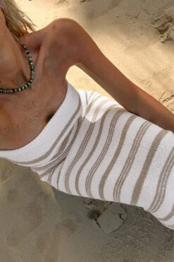 Knitted Bandeau Dress