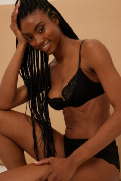 Lace Edge Cotton Bra -Na-Kd lace edge cotton bra 1013 001170 0002 04