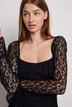 Lace Mini Dress -Na-Kd lace mini dress 1017 001854 000219997