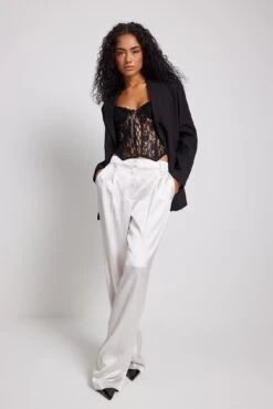 Lace Up Front Corset