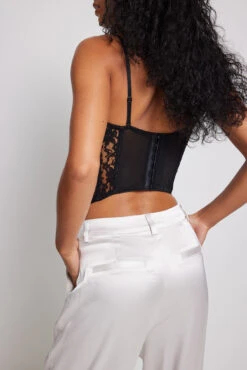 Lace Up Front Corset -Na-Kd lace up front corset 1013 001183 00021729