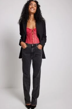 Lace Up Front Corset -Na-Kd lace up front corset 1013 001183 00041810 01c 1