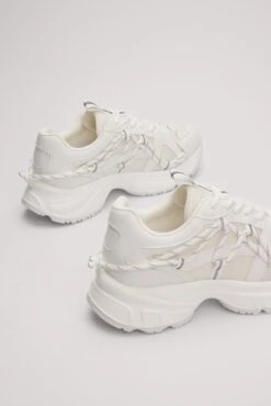 Lacing Detail Trainers -Na-Kd lacing detail trainers 1055 001354 00011411 1