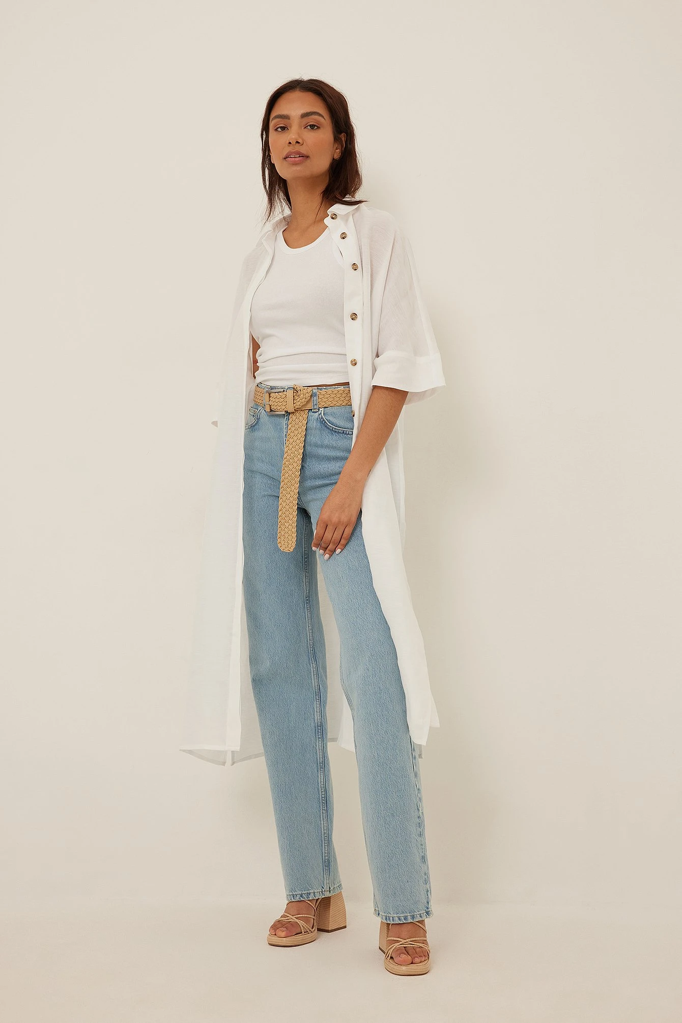 Linen Shirt Dress 5 Linen Shirt Dress - Image 3