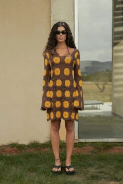 Long Sleeve Crochet Knitted Mini Dress -Na-Kd long sleeve crochet knitted mini dress 1018 010362 9855 editorial230203