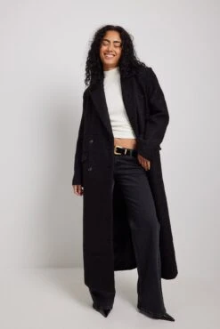 Long Straight Coat -Na-Kd long straight coat 1018 009716 00022211