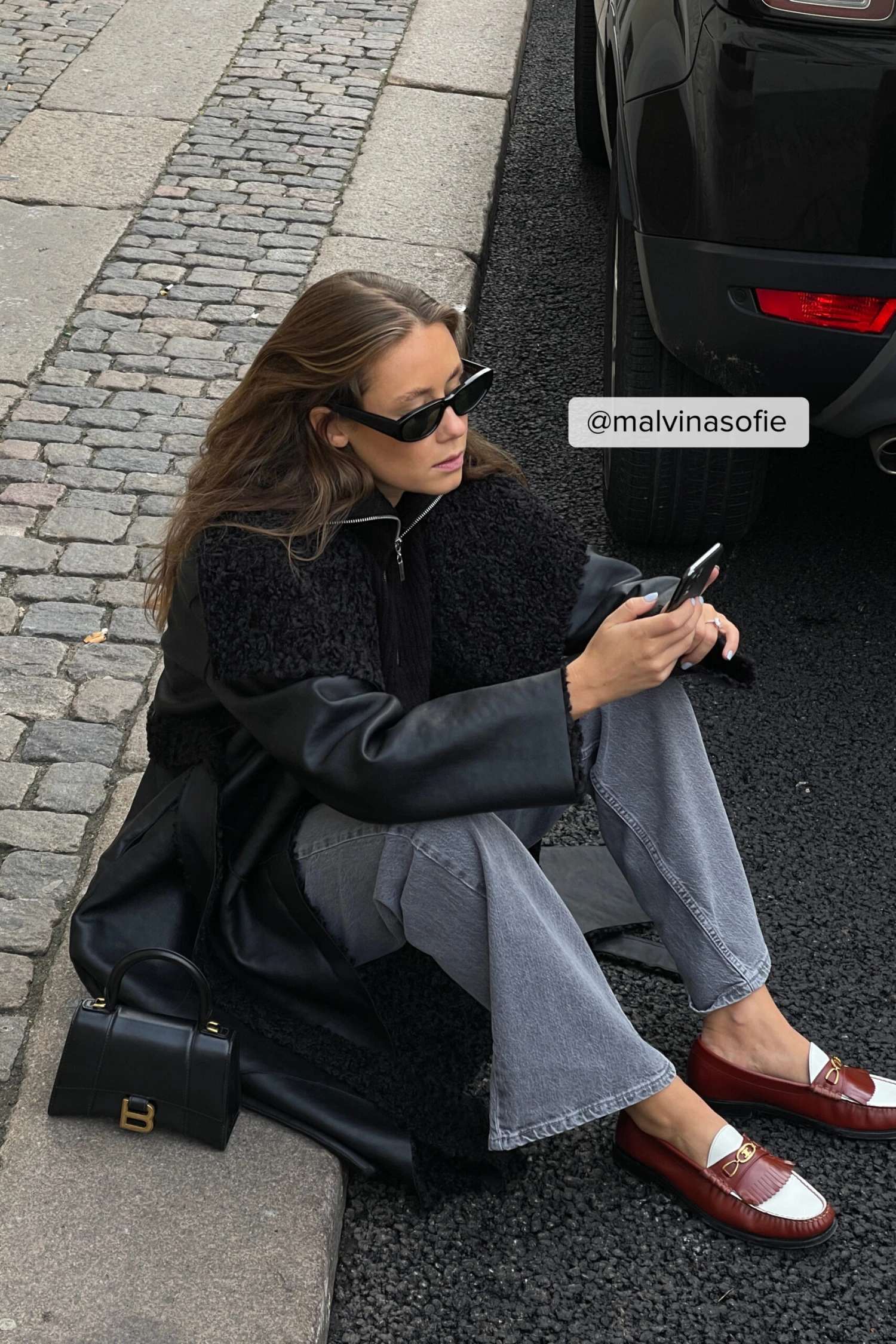 Bonded Faux Fur Detailed Pu Coat 5 Bonded Faux Fur Detailed Pu Coat - Image 3