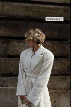 Marked Shoulder Coat 20 Marked Shoulder Coat -Na-Kd marisunny7 marked shoulder coat antique white 1774 000034 2176 social2