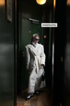 Marked Shoulder Coat