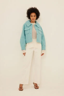 NA-KD Big Sleeve Chest Pocket Jacket -Na-Kd na kd big sleeve chest pocket jacket 1018 007861 0003 2829