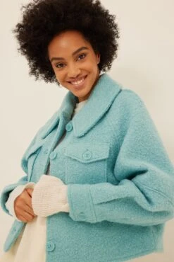 NA-KD Big Sleeve Chest Pocket Jacket