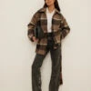 Checked Belted Overshirt -Na-Kd na kd checked belted overshirt 1018 008753 7733 01c