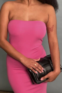 Fitted Midi Tube Dress -Na-Kd na kd fitted midi tube dress 1100 006170 0015 0121