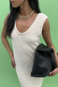 Fluffy Knitted Sleeveless Midi Dress -Na-Kd na kd nakd fluffy knitted sleeveless maxi dress 1018 009018 0260 0028