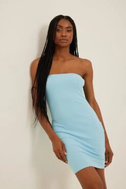 Ribbed Mini Tube Dress -Na-Kd na kd ribbed mini tube dress 1100 006251 0047 0568 1