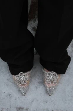 Glittery Transparent Pumps -Na-Kd nakd 1055 001303 0020 social