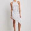 Asymmetric Sleeveless Sequin Midi Dress -Na-Kd nakd asymmetric sleeveless sequin midi dress 1017 001880 0014 0799