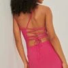 Back Lacing Maxi Dress -Na-Kd nakd back lacing maxi dress 1017 001473 0015 03g