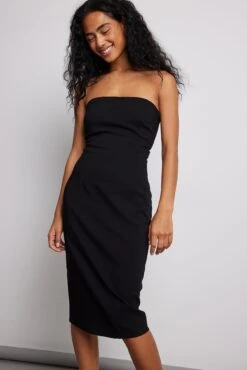 Bandeau Midi Dress -Na-Kd nakd bandeau midi dress 1018 010004 0002 25493