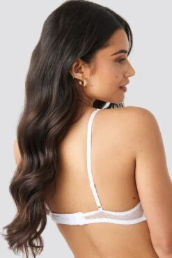 Basic Lace Micro Bralette -Na-Kd nakd basic lace micro bralette white 1013 000392 0001 04b