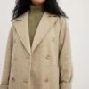 NA-KD Belted Herringbone Coat 2 NA-KD Belted Herringbone Coat -Na-Kd nakd belted herringbone coat 1100 006701 0052 10268