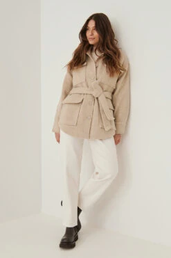 Belted Jacket -Na-Kd nakd belted jacket 1018 006371 0140 03c r