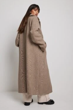 Big Collar Oversized Coat -Na-Kd nakd big collar oversized coat 1777 000021 0005 0321