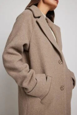 Big Collar Oversized Coat -Na-Kd nakd big collar oversized coat 1777 000021 0005 0351