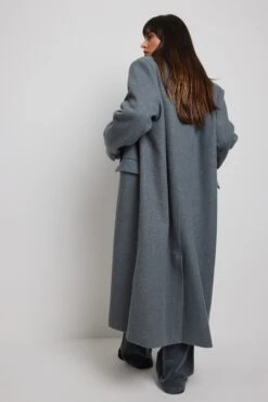 Big Shoulder Oversized Coat -Na-Kd nakd big shoulder oversized coat 1777 000028 0008 0123