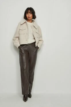 NA-KD Big Sleeve Chest Pocket Jacket -Na-Kd nakd big sleeve chest pocket jacket 1018 007861 0140 03c