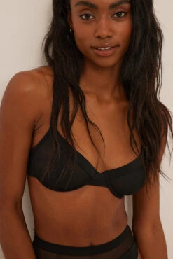 Binding Detail Mesh Bra -Na-Kd nakd binding detail mesh bra 1013 001139 0002 0259