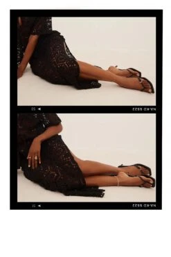 Buckle Toe Strap Kitten Heels -Na-Kd nakd buckle toe strap kitten heels 1055 001206 0002 26090