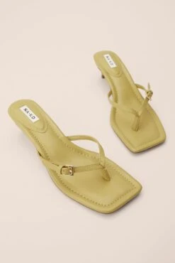 Buckle Toe Strap Kitten Heels -Na-Kd nakd buckle toe strap kitten heels 1055 001206 9744 0753